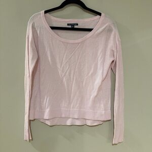 American Eagle Light Pink Sweater Top